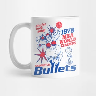 Defunct Washington Bullets 1978 World Champs Mug